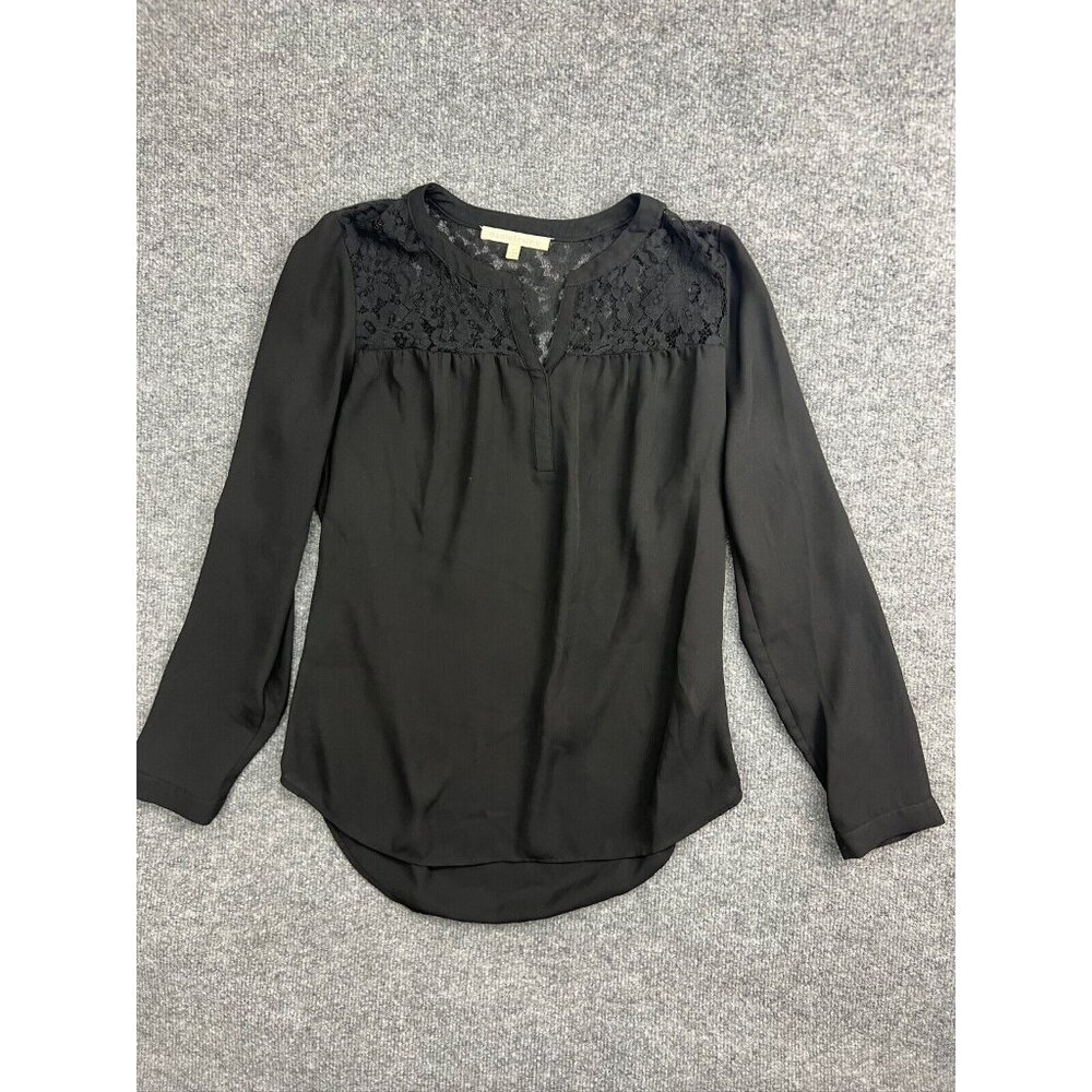 Elegant Black Lace Women's Top